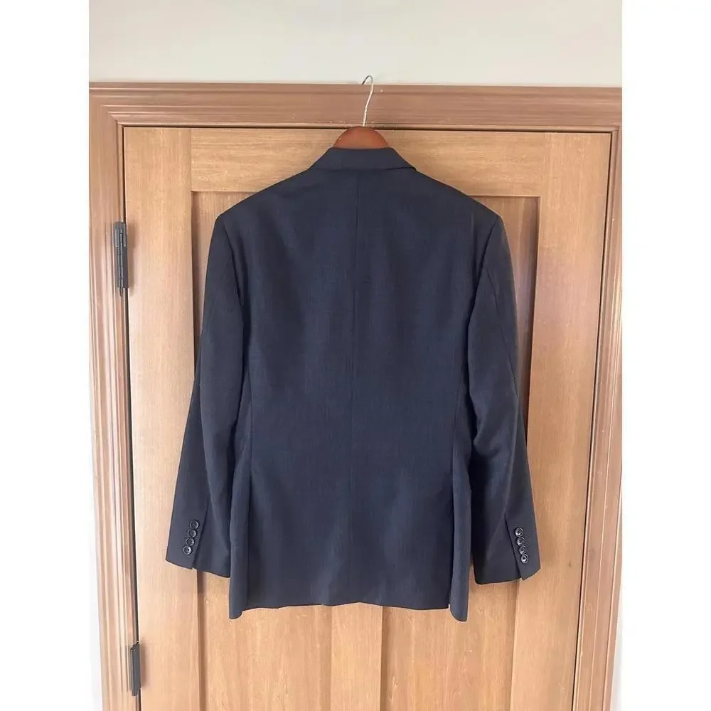 J.Crew Italian Wool Men’s Ludlow Tollegno 1900 Blazer Jacket Navy size 38S